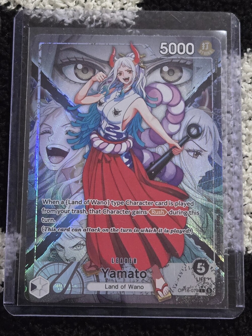 Yamato (Alternate Art) Leader Card (OP16-079) from Onepiece Card Game